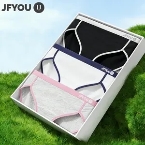 JFYOU Celana Dalam Katun Perempuan – Bahan Premium, Warna Soft, Nyaman untuk Harian