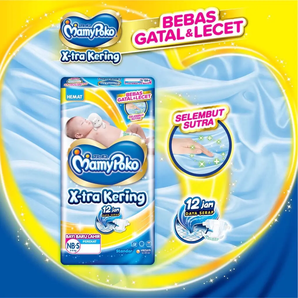 Promo Mamypoko X-tra Kering Terbaru untuk Bayi
