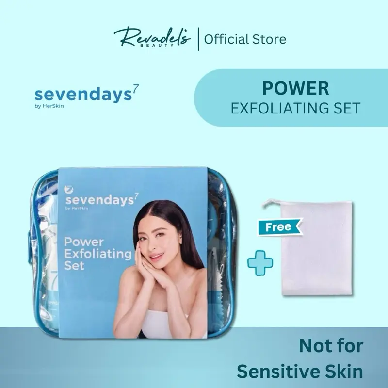 Sevendays Power Exfoliating Set and Singles by HerSkin Intensive Peeling for Acne-Prone Skin Skincare