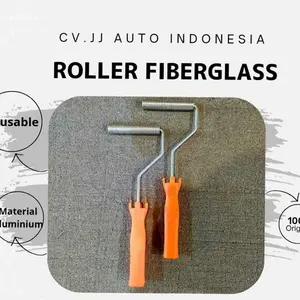 ROLLER FIBERGLASS BAHAN ALUMINIUM GAGANG PLASTIK | Hot Item
