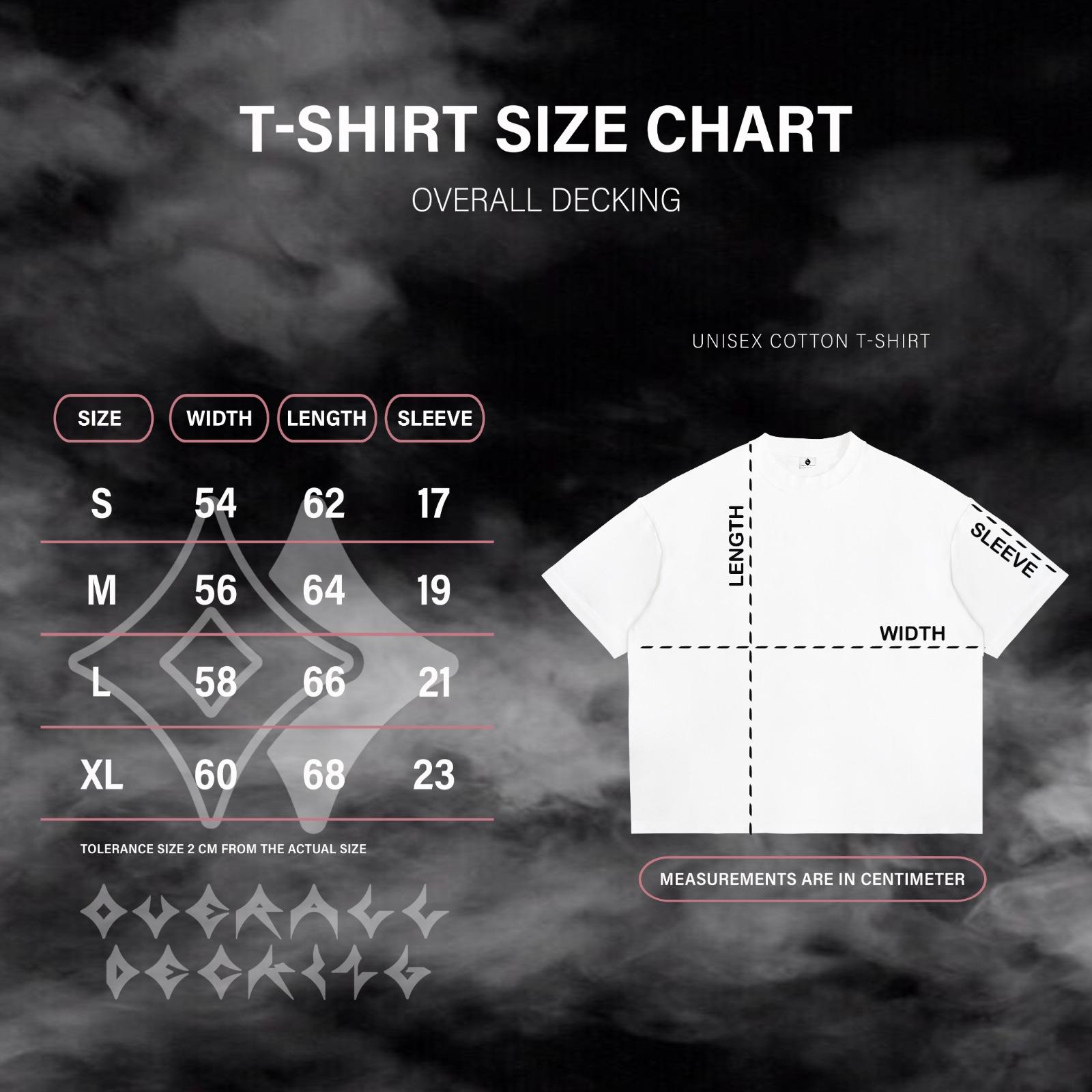 Serger Stitch Boxy Cut T-Shirt cotton 20s OverallDecking Mind maroon on White