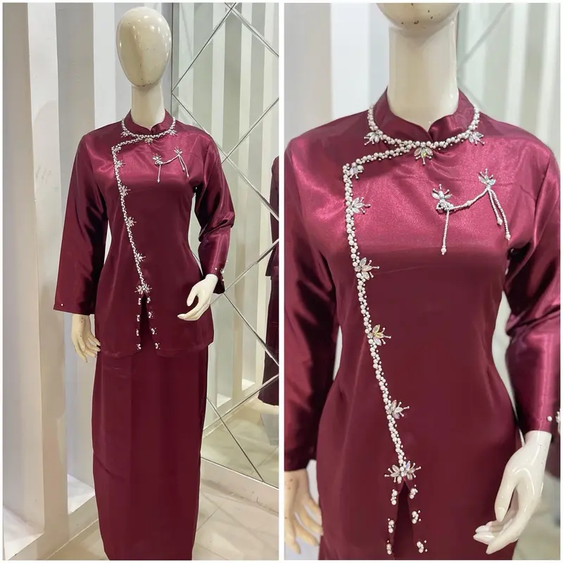 ￼COD SHAFANA KEBAYA KURUNG MALAYSIA / ATASAN KEBAYA KURUNG PAYET MATAHARI / KEBAYA KURUNG MELAYU / KEBAYA MODERN / FULL PAYET / KEBAYA BELAH SAMPING / KEBAYA FULL PAYET / KEBAYA SERAGAM KELUARGA 0