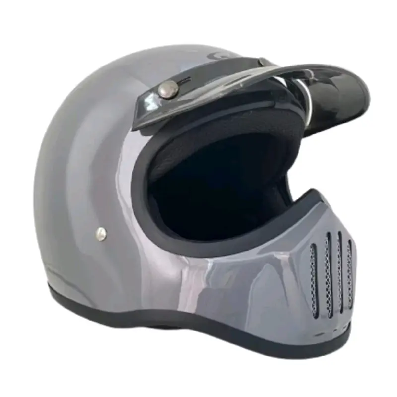 Helm Cakil Js Full Face Import Premium dengan Busa yang Bisa Dilepas untuk Motor SML - Motorcycle Sepeda 5