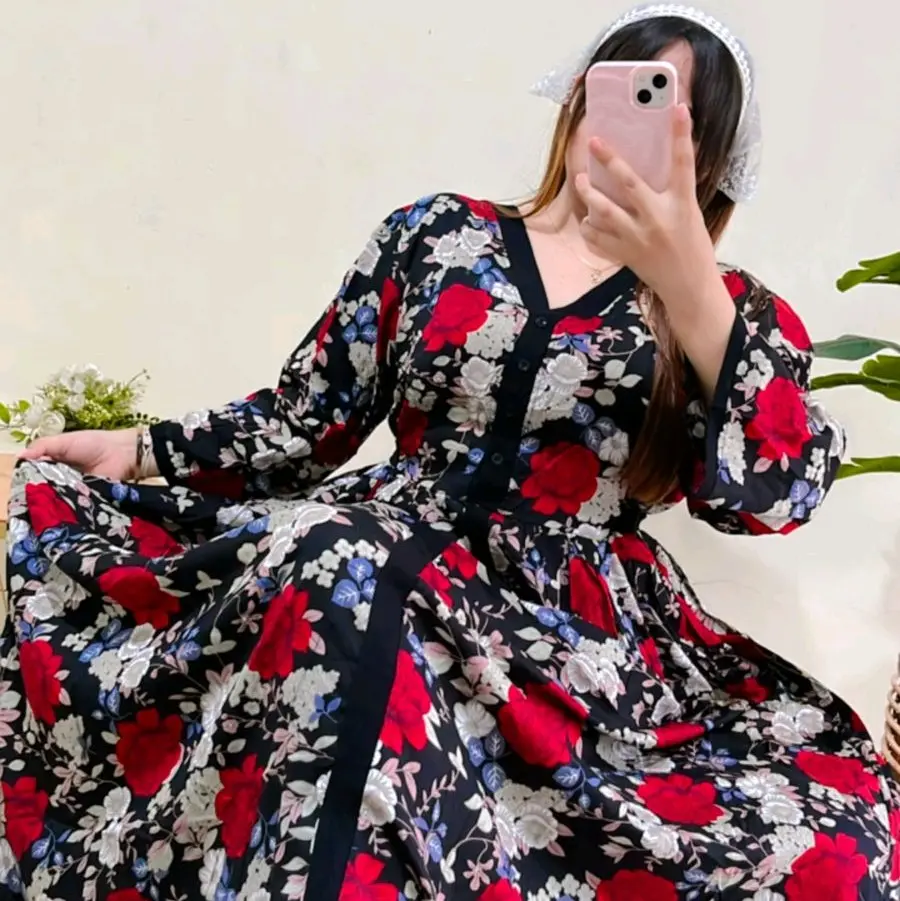 DRESS Nelly/Kekinian/ Hits Cantik
