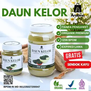 Arabina Daun Kelor Bubuk 100% Original Kaya Antioksidan & Nutrisi Bergizi Tanpa Pengawet Organik Premium