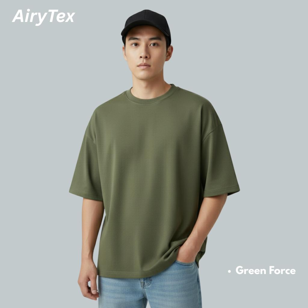 Aery Oversized T-Shirt BreezeWear Quick Dry Tech / Kaos Polos Boxy Fit Cut Oversize AiryTex Aery Oversized T-Shirt BreezeWear Quick Dry Tech / Kaos Polos Boxy Fit Cut Oversize AiryTex