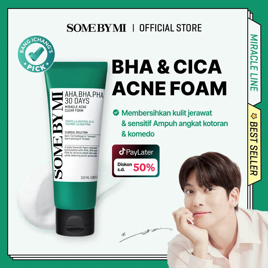 SOME BY MI 30 Days Miracle Acne Clear Foam Cleanser
