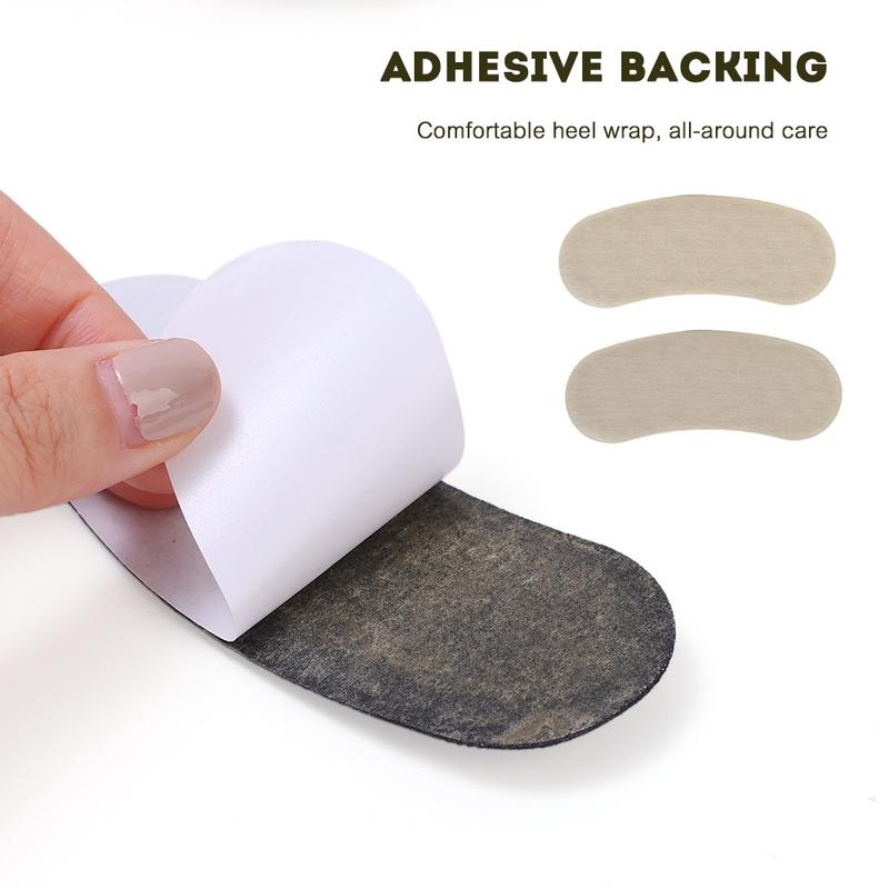 Product Introduction of New in Durable Back Foot Care Cushion Relief Soft High Heels Women Sticky Fabric Foot Heel Shoes Insoles Invisible Thickened Sponge Patch Anti-Wear 28