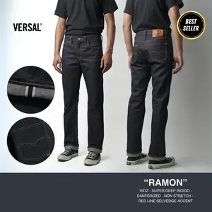 Versal - Ramon 15oz Superior Deep Indigo Denim (READY STOCK)