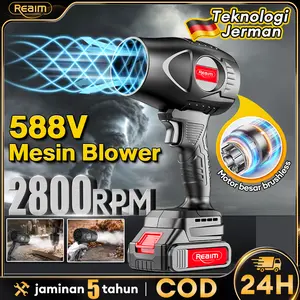 Mesin Blower Angin Mini Portable Cordless Baterai Brushless Peniup yang kuat Air Blower High-power Car Dryer Cleaning Air Blowers