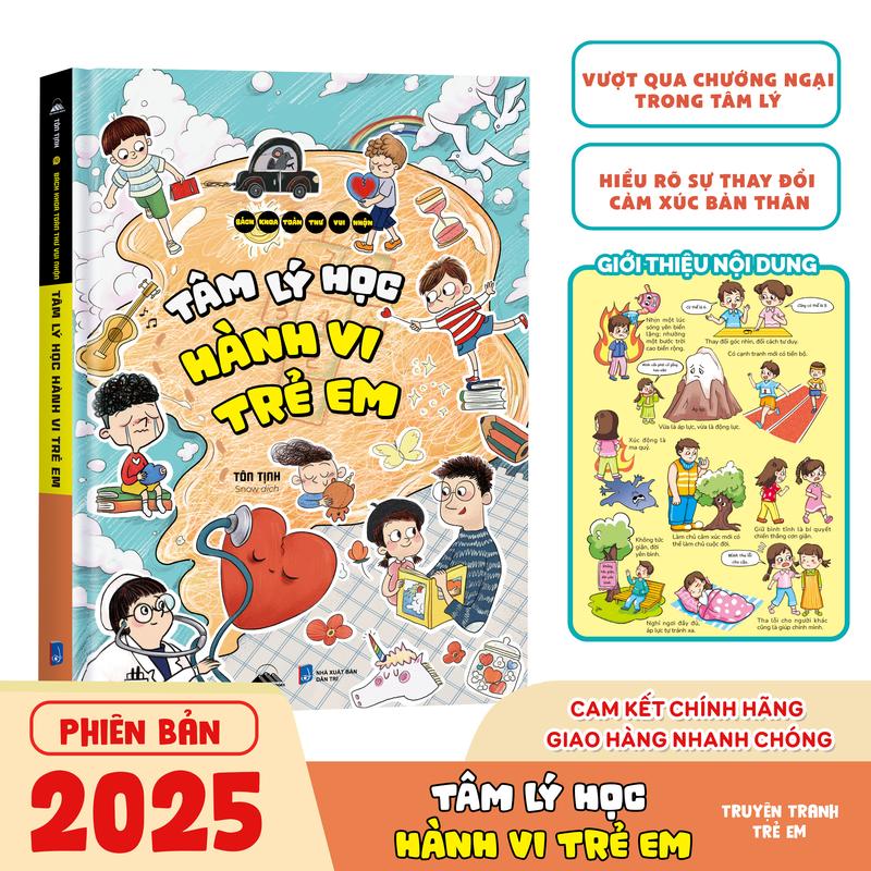Sách - Bách Khoa Toàn Thư Vui Nhộn - Tâm Lý Học Hành Vi Trẻ Em - Nhà Xuất Bản Dân Trí