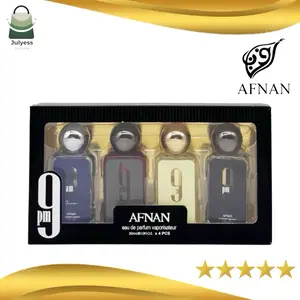 Parfum Paket Afnan 9pm Rebel / 9pm / 9am dive / 9am 30ml Edp Set 4pcs Wangi