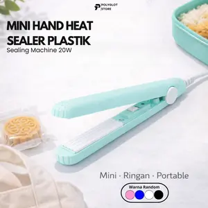 Mesin Alat Perekat Plastik Makanan Pembungkus Serba Guna Seal Sealer Portable Machine Plastic Hand Baterai Vacuum