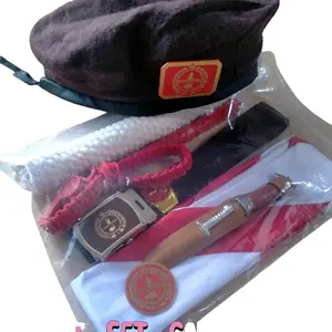 satu set alat pramuka sd smp sma cewe cowo