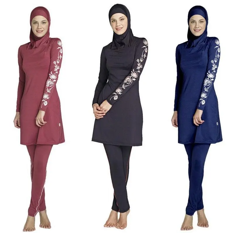 Muslimah Readystock Women Swimming Suit Muslimah Adult Swimwear Baju Renang