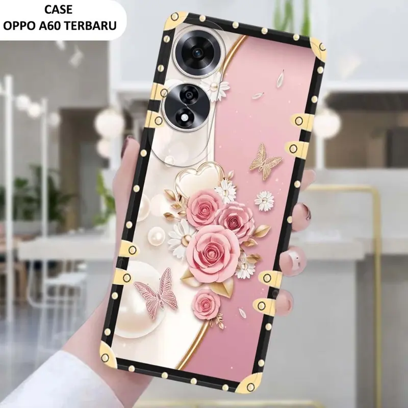 (CH) Case Oppo A60 Fashion Case Softcase Macaron Protect Camera Kesing Hp Casing Hp pelindung Hp BISA COD Penutup Lentur Protection 3
