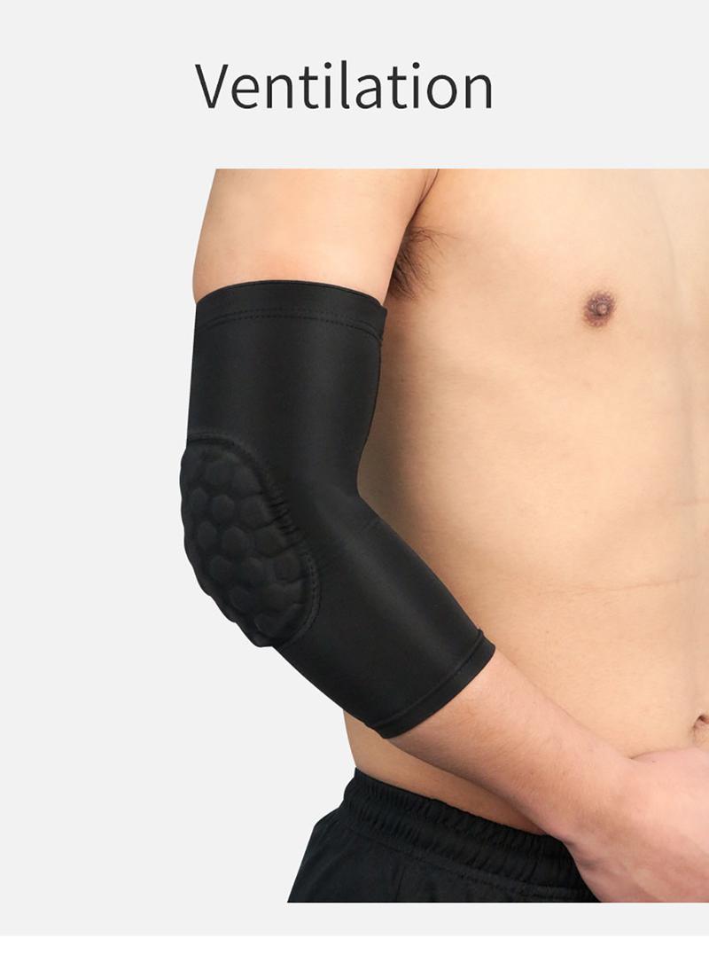 Product Introduction of Miếng Đệm Khuỷu Tay Tổ Ong, 1 Miếng, Tay Áo Nén, Thể Thao, Thể Dục, Cánh Tay, Nẹp Cẳng Tay, Hỗ Trợ Chống Va Đập, Bóng Rổ, Đạp Xe, Bảo Vệ Cánh Tay 20