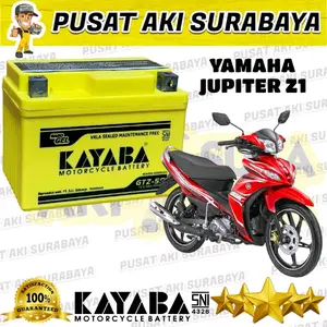 AKI MOTOR TERMURAH SE INDONESIA ACCU KAYABA GTZ5S ORIGINAL MOTOR YAMAHA JUPITER Z1 JUPITER SALIB NEW JUPITER MX NEW