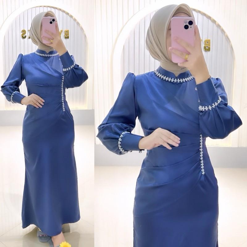 Product Introduction of Dress Kondangan Viral Elegan Bergaya dengan Gamis Modern Terbaru - Mewah, Wanita 6