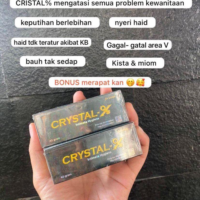 Crystal x NASA Original - Produk Asli dengan Desain Eksklusif