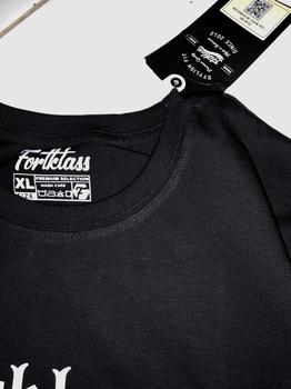 Product Review of FortKlass Kaos FEARLESS Regular Fit Kaos Sablon 24S 30S Kaos Pria Lengan Pendek Atasan Tshirt Distro from i**a 3