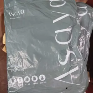 Asaya Gaun elegan dengan motif posisi mode lengan panjang