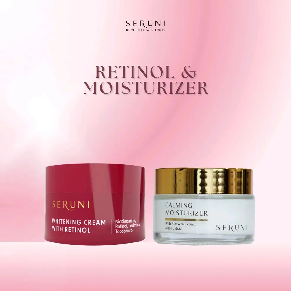 Seruni Whitening Cream + Calming Moisturizer