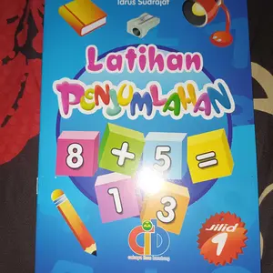 Latihan Penjumlahan Jilid 1 & 2 | Penerbit Cahaya Ilmu Bandung