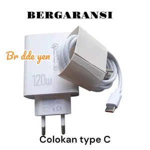 CHARGER UNTUK INFINIX 120W 120 W MICRO DAN TYPE C FAST CHARGING CAS CASAN CAGER CHAGER CHARGE TC Carger