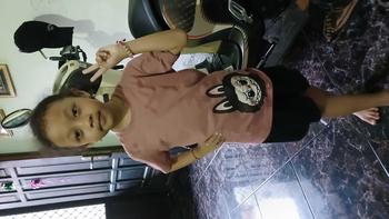 Product Review of Kaos anak Laki laki perempuan motif LABUBU usia 3,5-14 Tahun Baju anak unisex bahan cotton combed from i**a 0