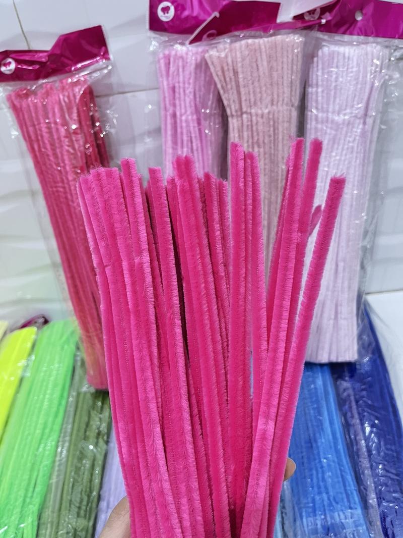 Product Introduction of BULU MERCY KAWAT BULU BUNGA warna warni 1pack isi 100 pcs Kerajinan art n craft panjang 30cm 5
