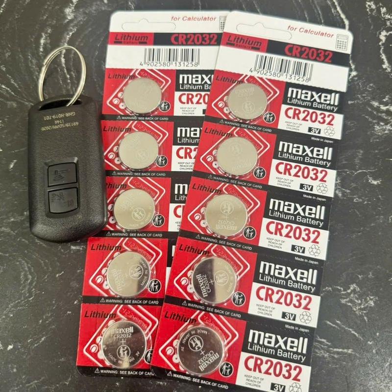 1 Vỉ 5 Viên Pin CR2032 Thay Pin Remote/ Chìa Khóa Smartkey Cho Các Dòng Xe Tay Ga