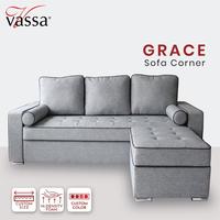 Gambar Sofa Corner Grace Sofa L Sofa Sudut Minimalis By Vassa dari Vassa Sofa & Home Kab. Bogor 5 Tokopedia