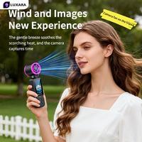 Gambar LUXARA Kipas Angin Genggam Kamera Aksi Camera Vlog Mini HD 180° Rotasi Anti Guncang Layar Besar 100 Level Angin Action Camera Portable untuk TikTok Sepeda Motor Traveling & Outdoor LK-035 - Hitam, +16GB Kartu Memori dari V380 CCTV Indonesia Kab. Tangerang 4 Tokopedia