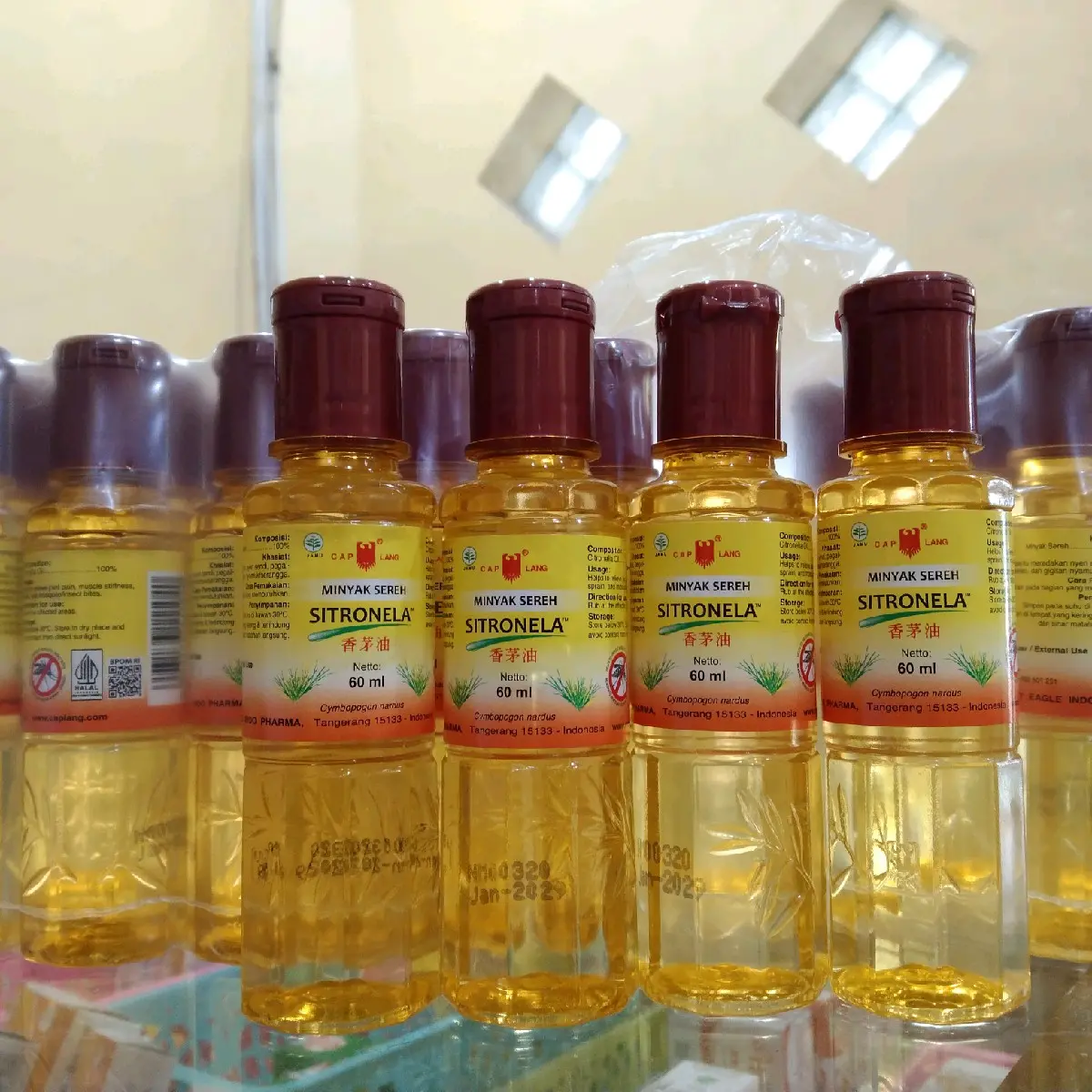 Cap Lang Minyak Sereh Sitronella 60ml