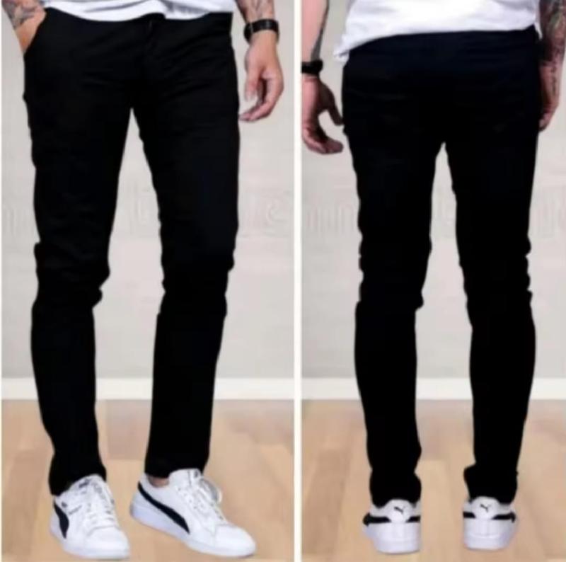 Product Introduction of Celana Jeans Pensil Pria Slimfit Denim / Celana Panjang Laki-laki Model Terbaru / Celana Pria Model Pensil Terlaris 1