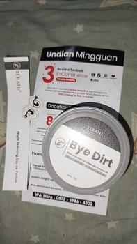Product Review of TERATU BEAUTY Bye Dirt Brush & Sponge Cleansing Soap with Coconut Oil from d** 0