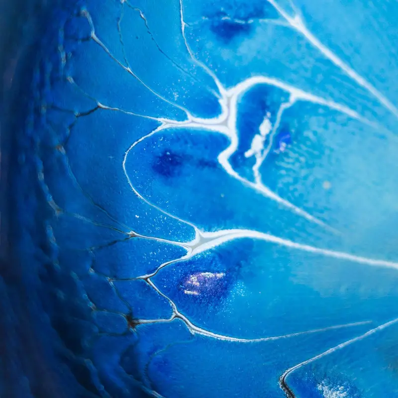 [ Blue Elf Constraint-Rim Teacup Jianzhan ] Master Chen Huizhong's representative works 1