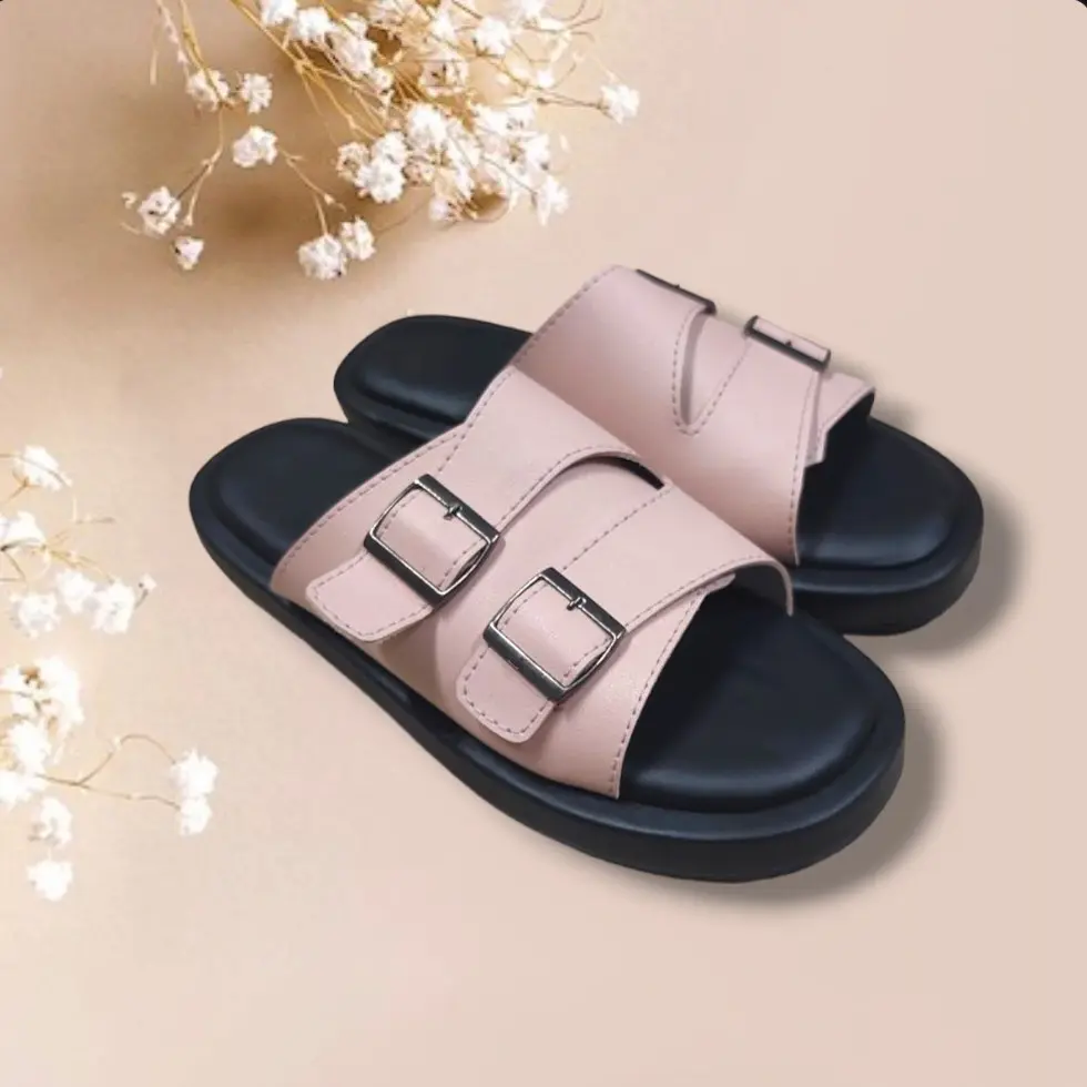 Jacky Sandal Jumbo Wanita Zerra Big Size Cuatom Request Kaki Lebar Gendut Sendal Shoes