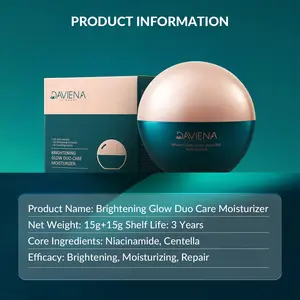 Brightening Glow Duo Care Moisturizer | Daviena Skincare