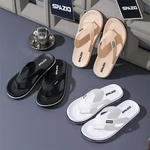 Sandal Jepit Pria Japit Karet Eva Rubber Sendal Cowok Premium Berkualitas Kasual LGG LGH SPAZIO ORIGINAL Dophin Dewasa Putih Hitam Hijau