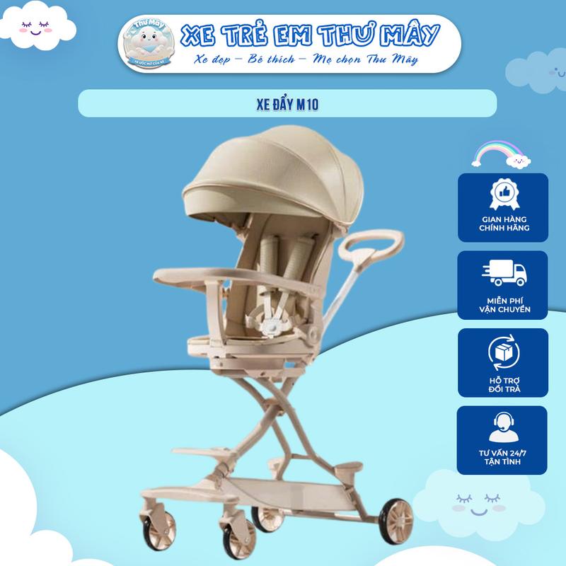 M10 Xe đẩy phiên bản nâng cấp M8-1 cho bé từ sơ sinh có kèm bàn ăn dặm, đảo…