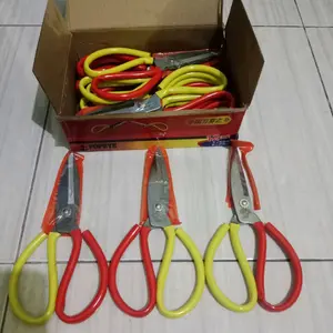 gunting serbaguna/ gunting kain/ gunting kardus dan gunting sayur buat masak  merek POPEYE model kodok