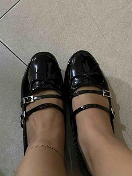 Product Review of Sepatu Flatshoes wanita premium sol karet silva gesper dobble Kerja wanita from l**˙ 0
