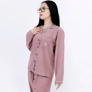 Hanabi Piyama Pria atau Wanita TIPE 3 (Lengan Panjang Celana Panjang) Katun Pendek Dewasa