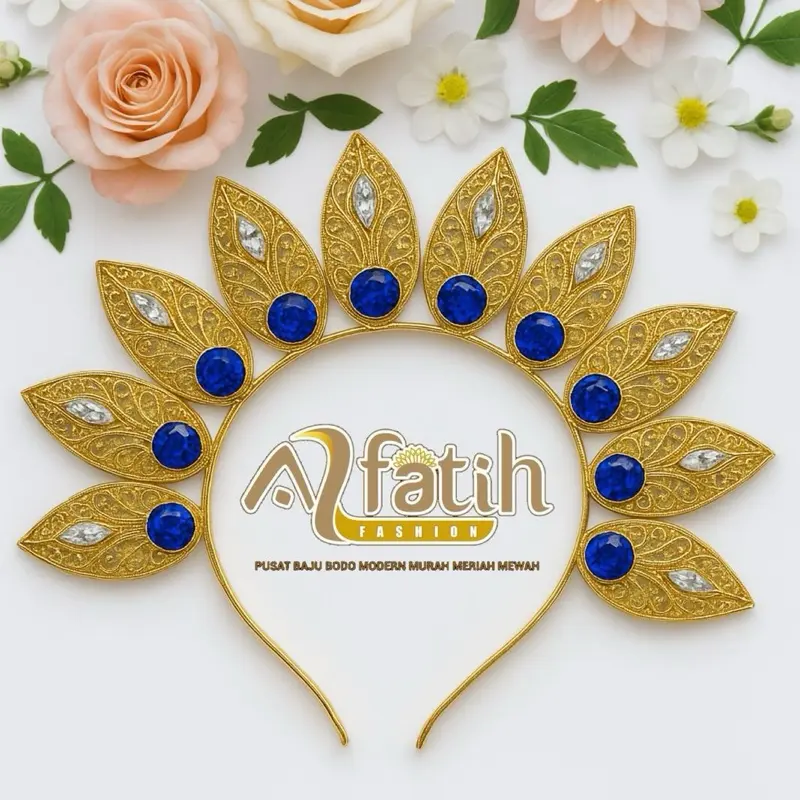 AKSESORIS ADAT BUGIS MAKASSAR BANDO MAPPETUADA PENARI MAHKOTA SUSUN 3 KALUNG GELANG ANTING ANTING DEWASA DAN ANAK PELENGKAP BAJU BODO ADAT SULAWESI SELATAN KERAJINAN TANGAN SENGKANG WAJO BONE Jewellery 4