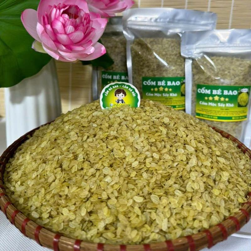 [ 2KG TẶNG 5 LẠNG ]Cốm Non Sấy Khô Đặc Sản Truyền Thống Hà Nội - Lúa Nếp QUÝT Dùng làm xôi, chè , chả. Mộc tự nhiên thơm nhẹ nhàng Cốm BÉ BAO