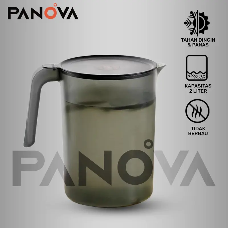 【BISA COD】PANOVA Teko Air Minum Plastik 2 Liter Tahan Panas Dingin Anti Tumpah Ketel Air Food Grade Serbaguna Tempat Minum Water Jug Food Grade Anti Tumpah Tahan Panas Dingin Teko Multifungsi  BKL701