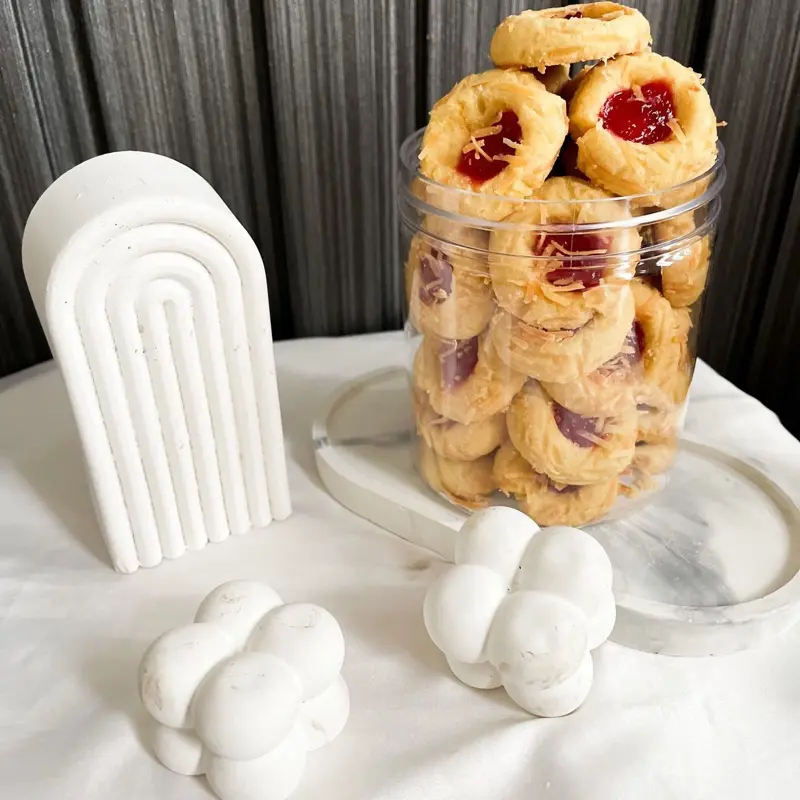 FREE AMPLOP LEBARAN | Thumbprint Strawbery | kue kering | cookies