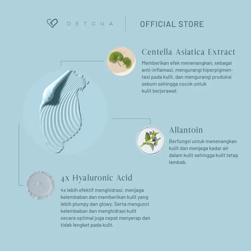 PALING LARIS! DETCHA Gentle Cleanser Sensitive Skin 1X Pakai Kulit Bersih Sampai Pori-Pori Tanpa Drama Ketarik 2
